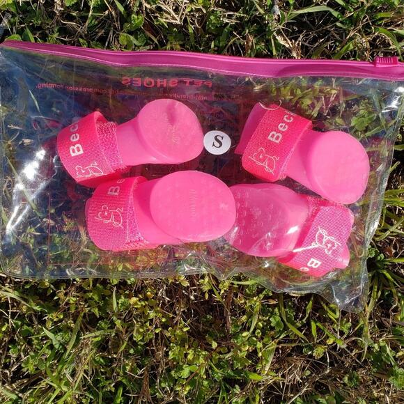 Pet Shoes Pink Size Small - Picture 2 of 4